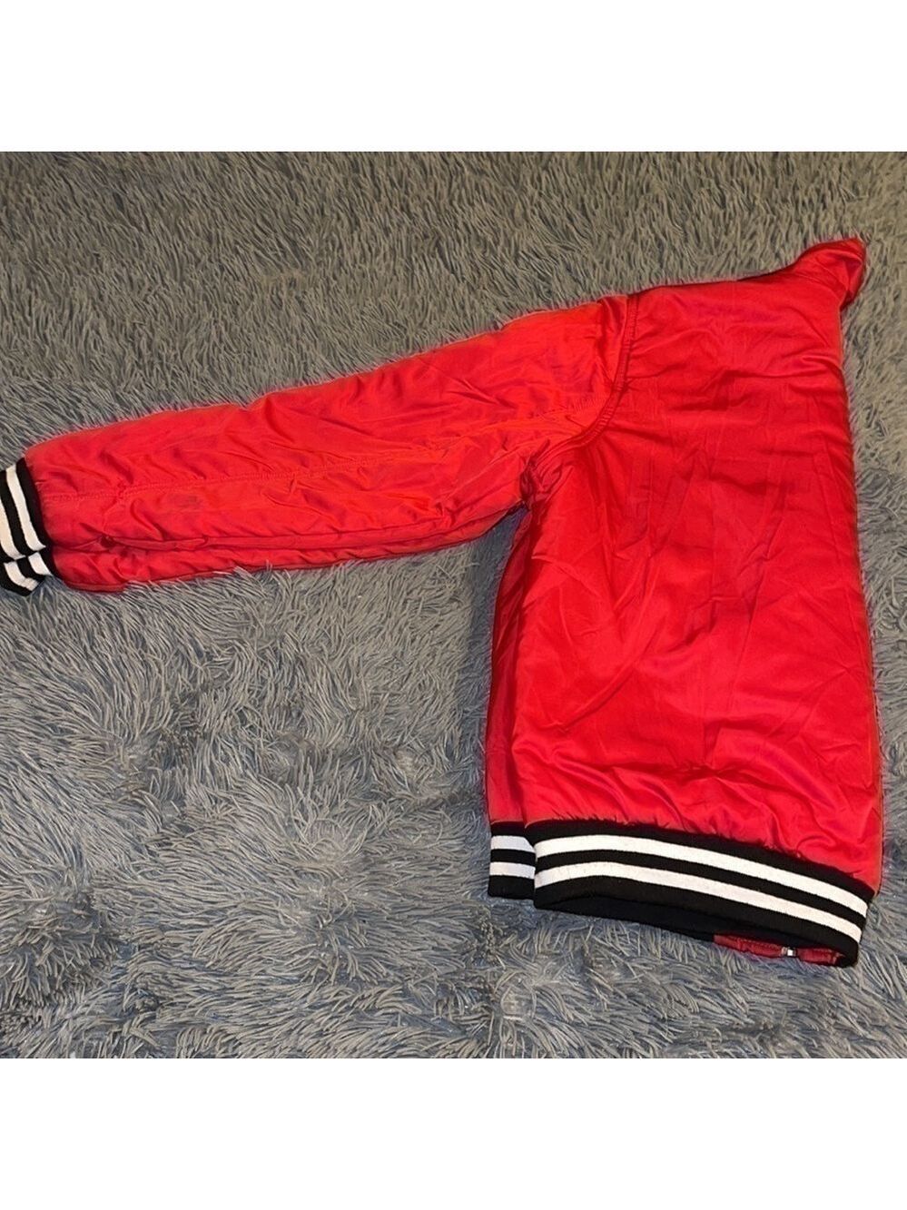 Red puff jacket - Picture 8 of 8